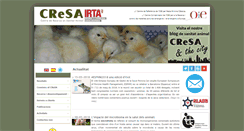 Desktop Screenshot of cresa.cat