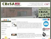 Tablet Screenshot of cresa.cat